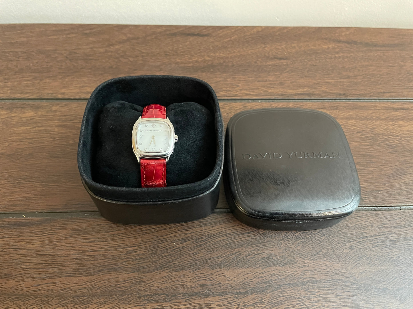 Ladies David Yurman Thoroughbred Wristwatch Box & Papers