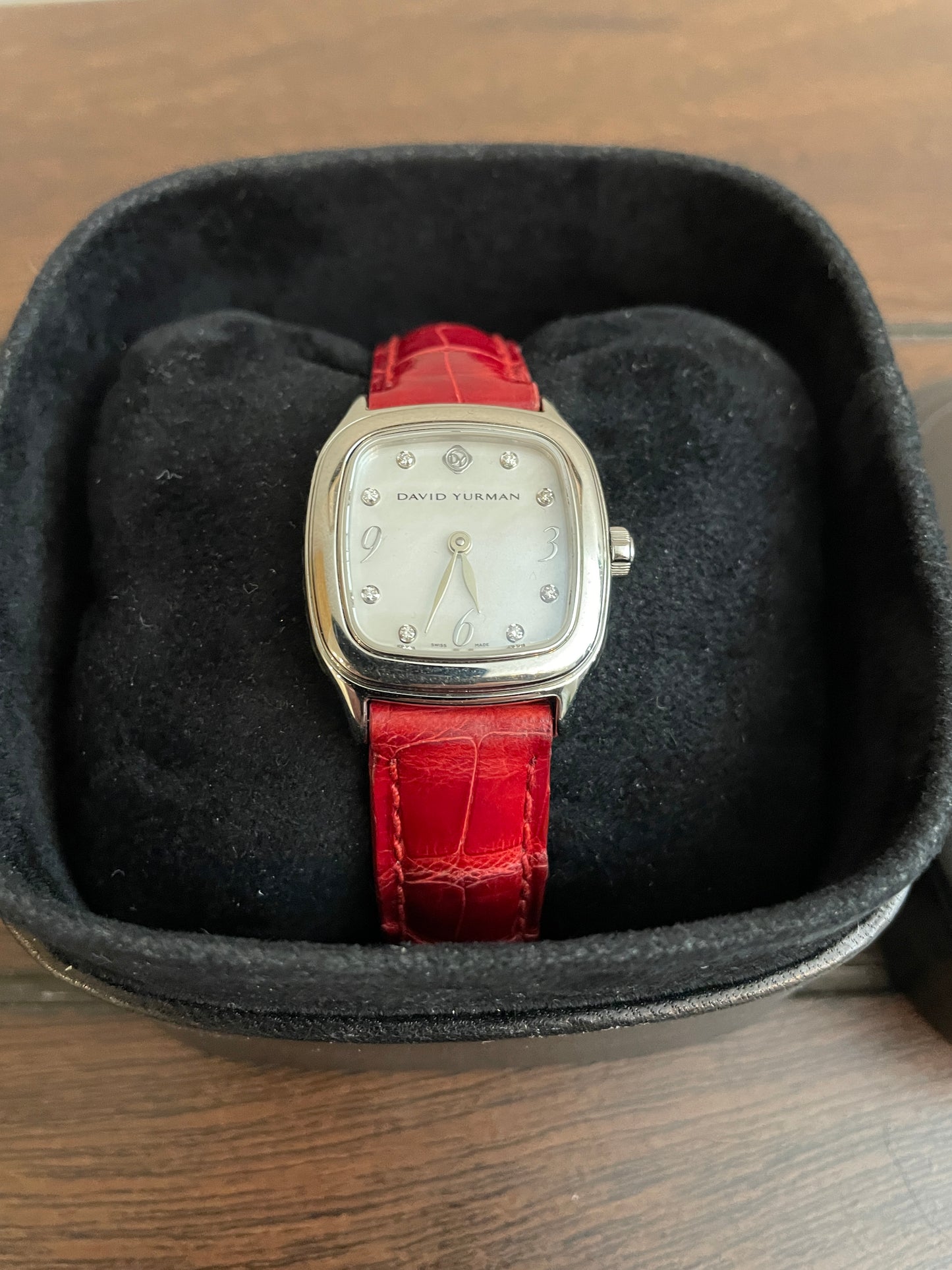 Ladies David Yurman Thoroughbred Wristwatch Box & Papers