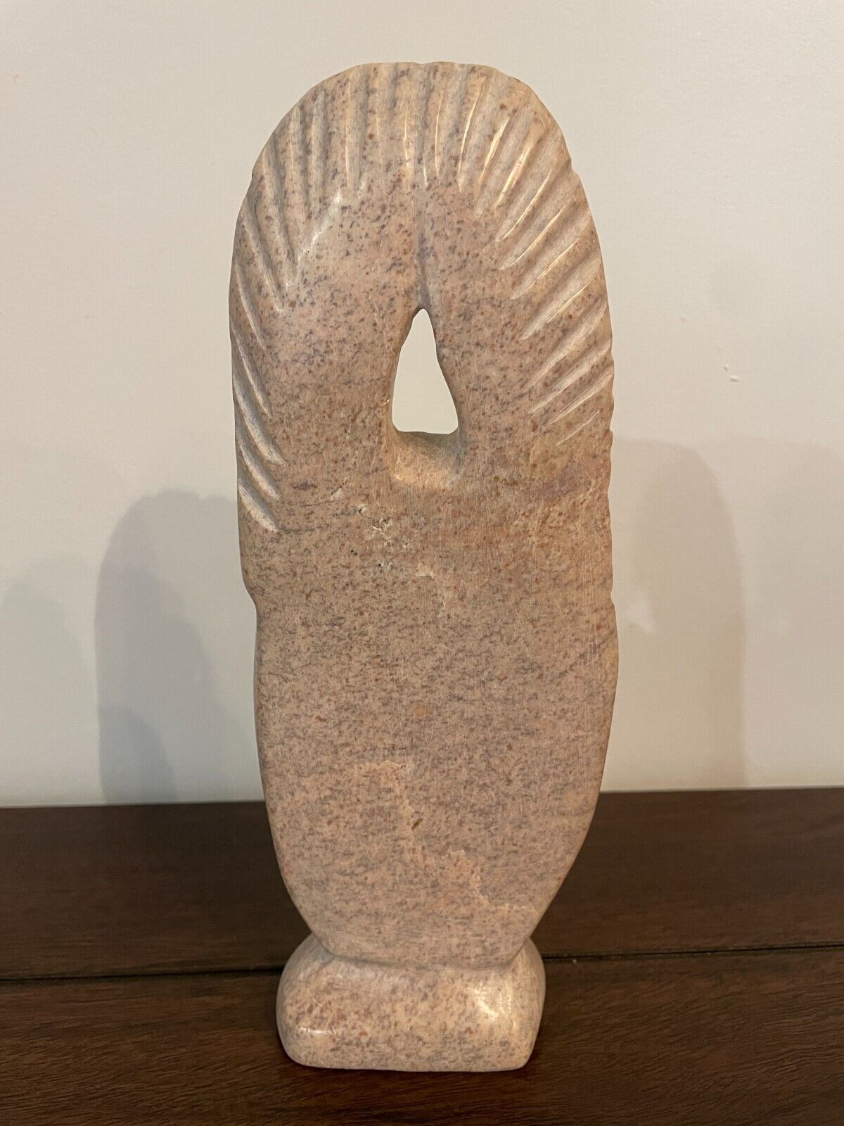 KIAWAK ASHOONA 1933-2014 E7-1103 Cape Dorset HEAD OF WOMAN & BIRD TRANSFORATION