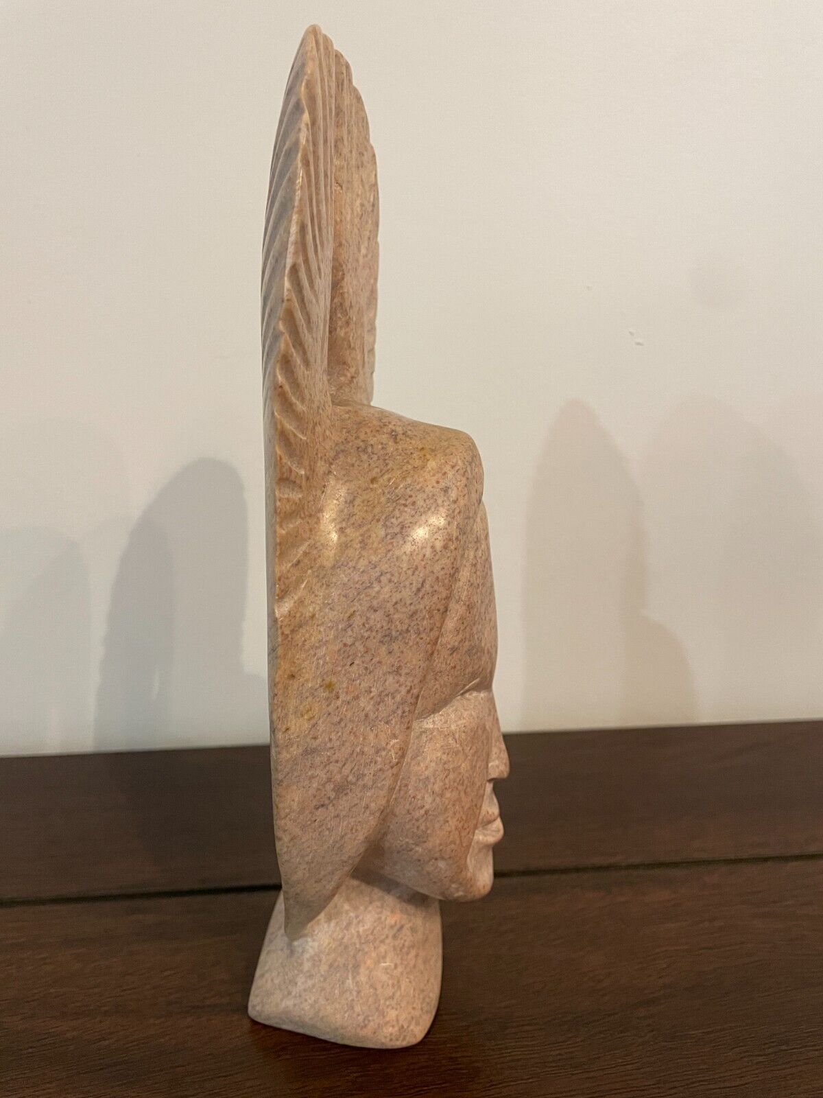 KIAWAK ASHOONA 1933-2014 E7-1103 Cape Dorset HEAD OF WOMAN & BIRD TRANSFORATION