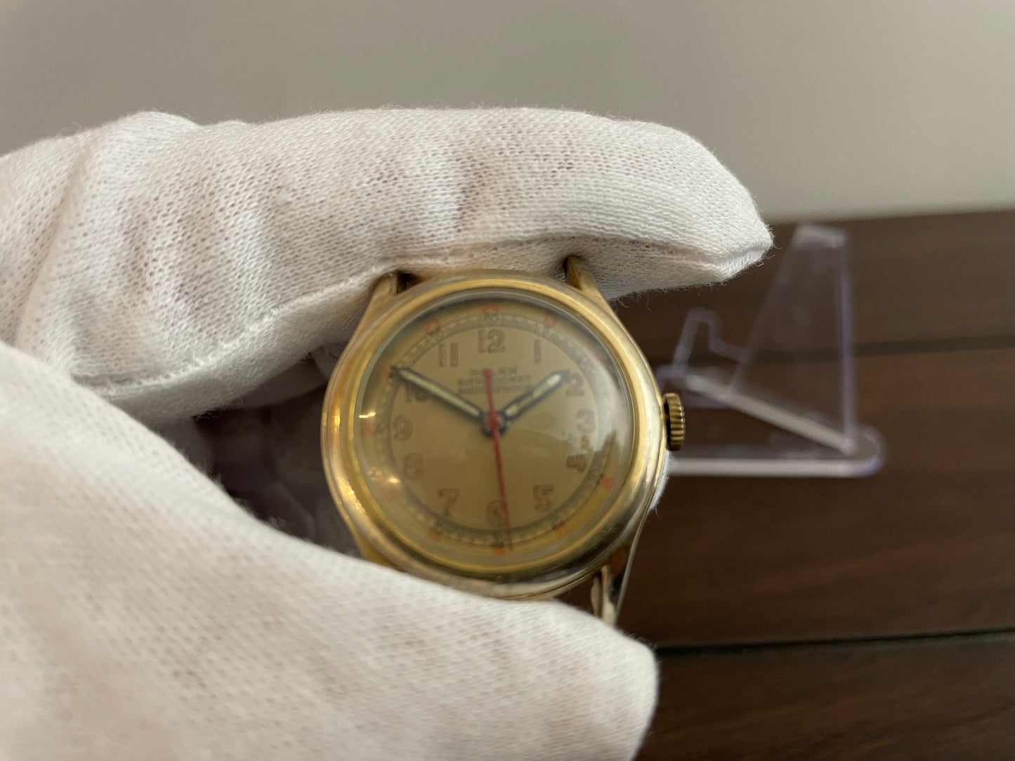 1940's Rolex Sky Rocket Shockproof Wristwatch Sky-Rocket
