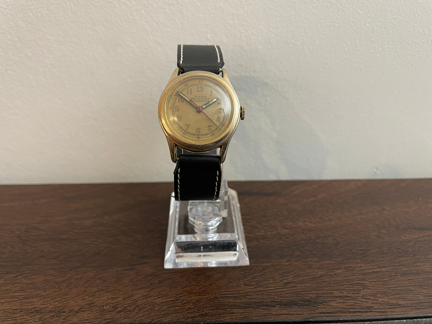 1940's Rolex Sky Rocket Shockproof Wristwatch Sky-Rocket