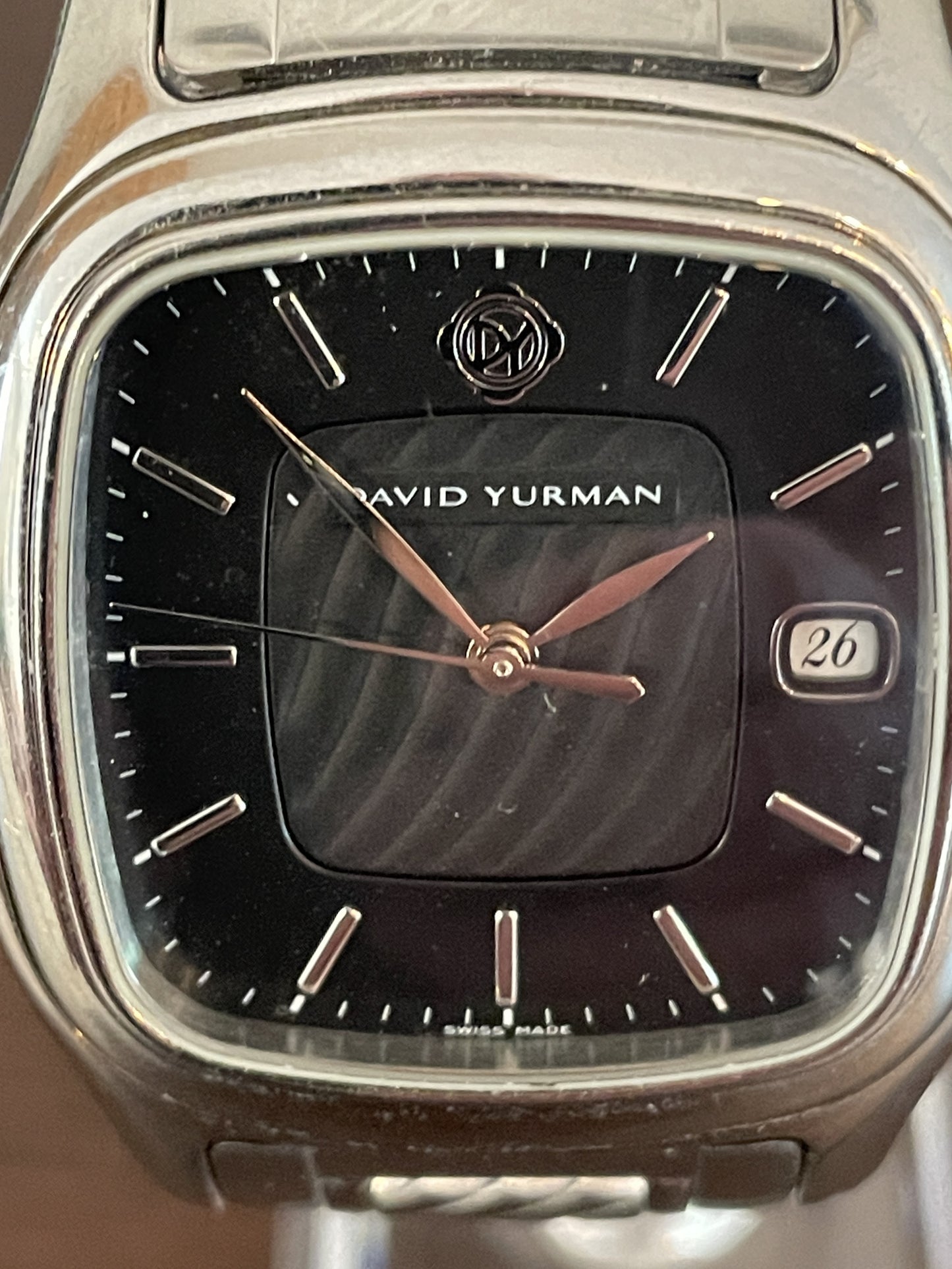 David Yurman Belmont Thoroughbred Automatic Wristwatch Stainless Steel Swiss 38mm Pre-Owned