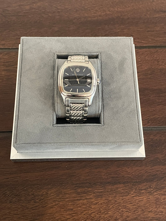 David Yurman Belmont Thoroughbred Automatic Wristwatch Stainless Steel Swiss 38mm Pre-Owned