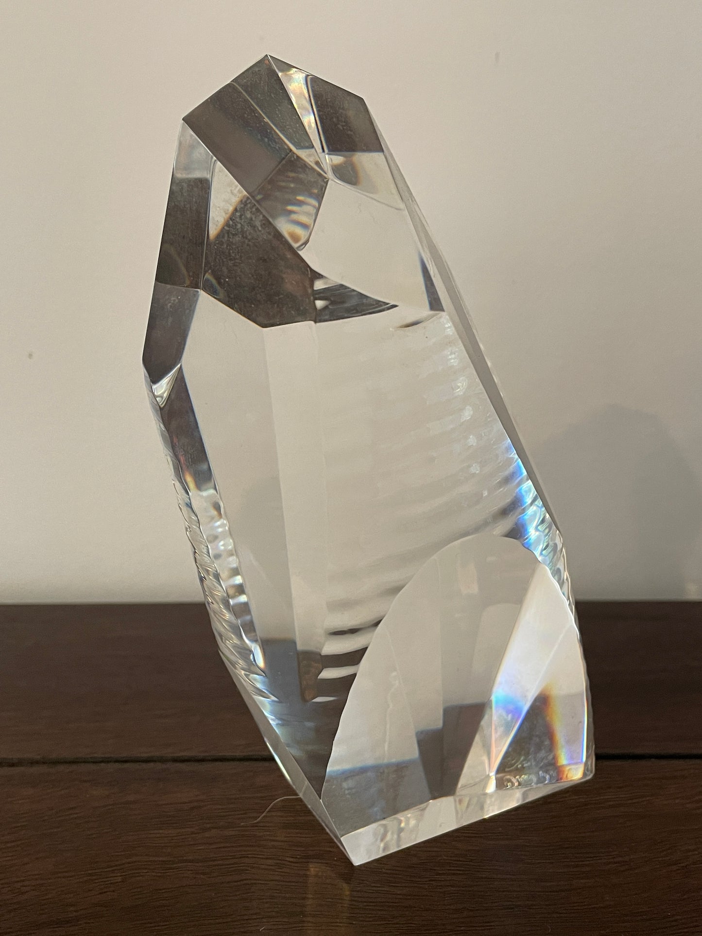 Christopher Ries Master of Light in Crystal Sculpture