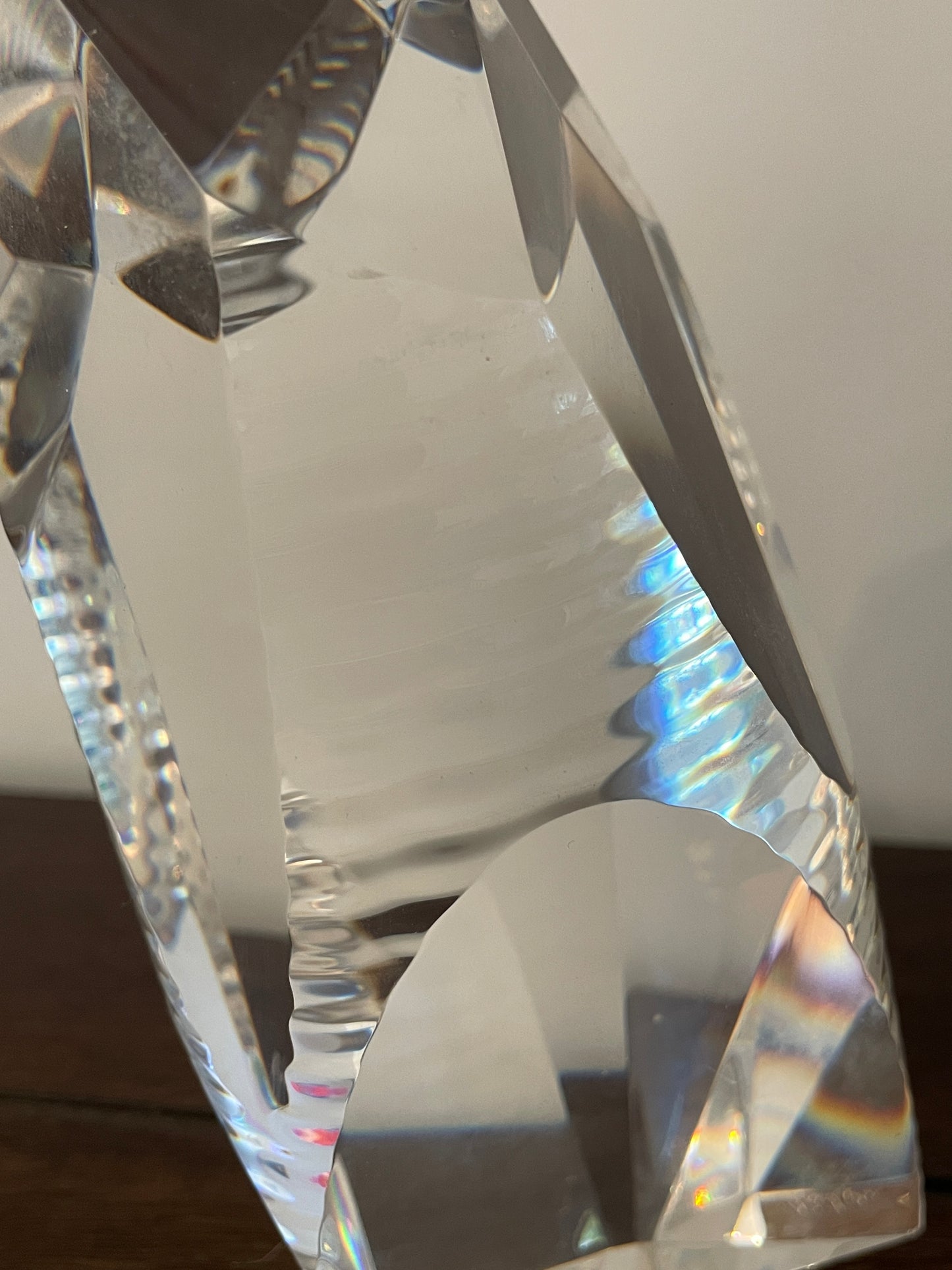 Christopher Ries Master of Light in Crystal Sculpture