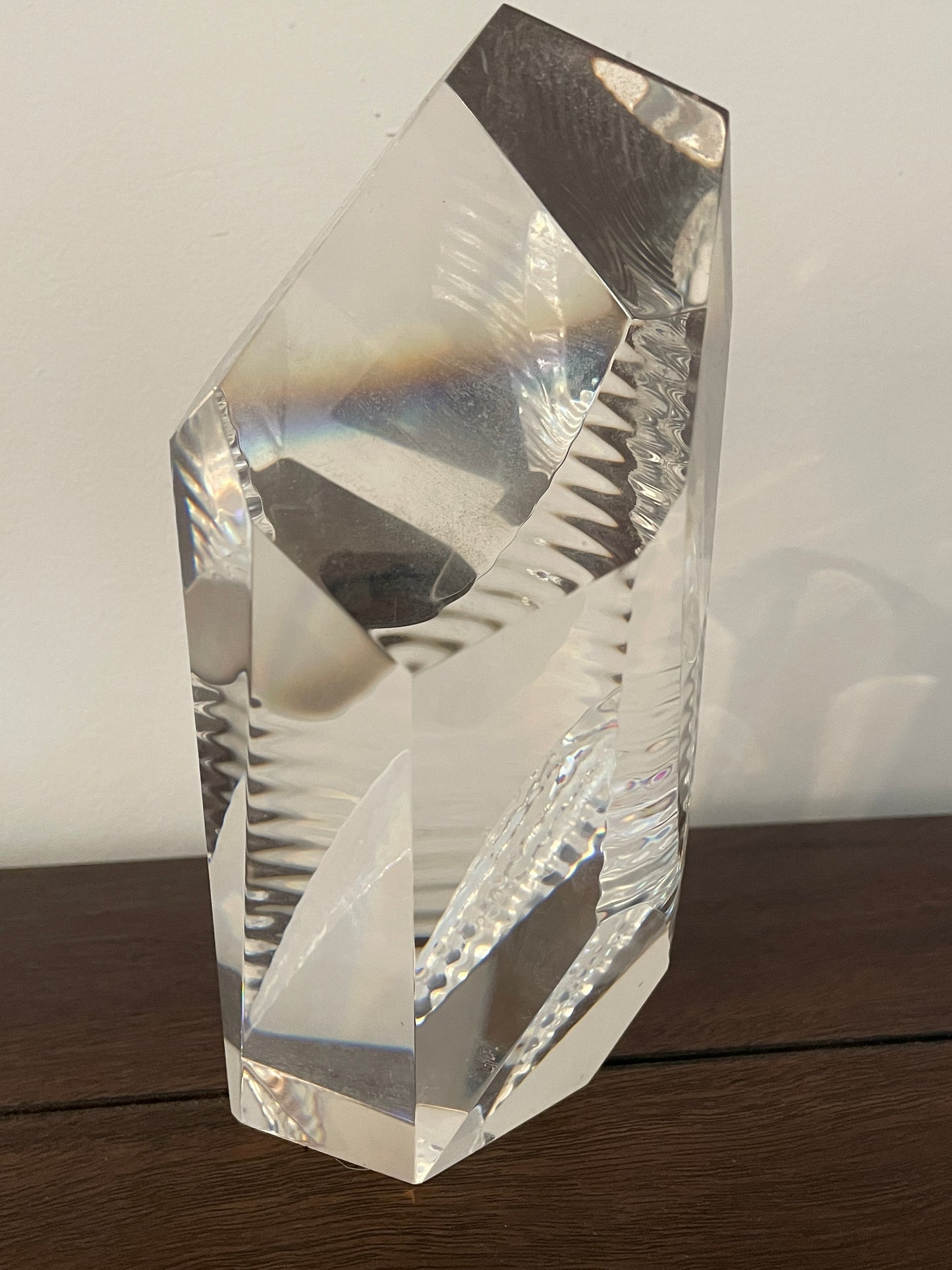 Christopher Ries Master of Light in Crystal Sculpture
